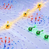 [095]``Anisotropic Magnetoresistance and Giant Topological Hall Effect in In-Plane Topological Spin Structures